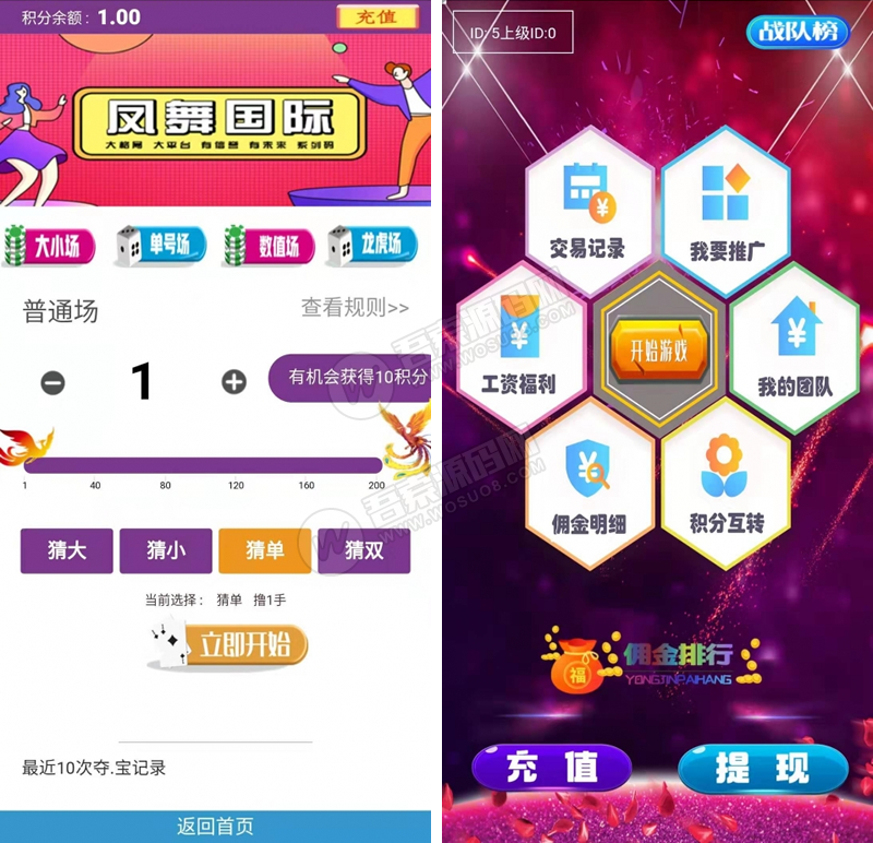 2020年最新可用尾号竞猜夺宝H5源码 防封+中奖概率功能 带搭建教程-彩金网