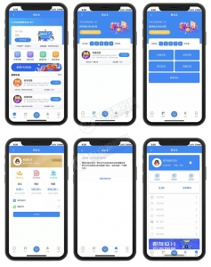 全新UI界面的霸屏天下微信抖音快手关注点赞任务平台源码-彩金网