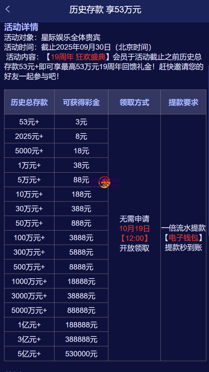 【回馈彩金】星际娱乐053✅【送53】-彩金网