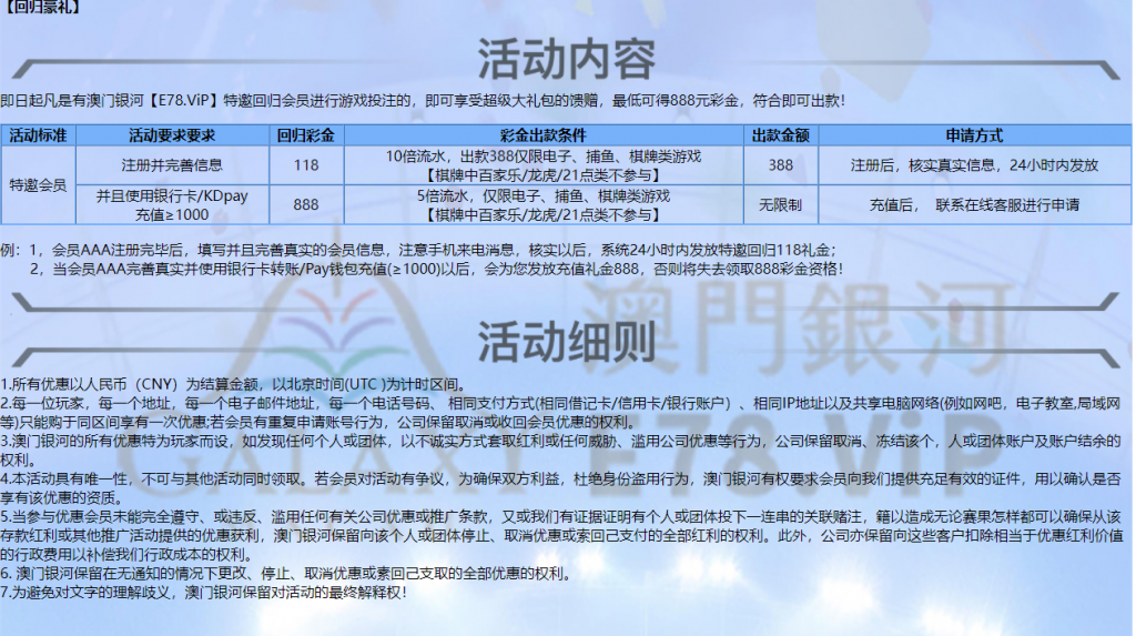 【免费彩金】澳门银河E78❎【链接失效】-彩金网