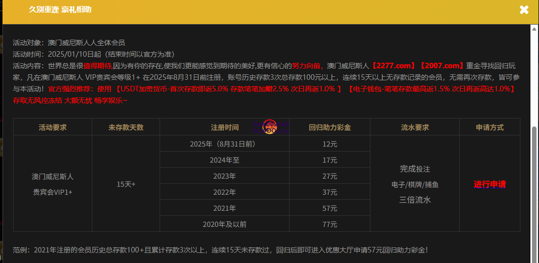 【回馈彩金】澳门威尼斯人2007✅【送12-77】-彩金网
